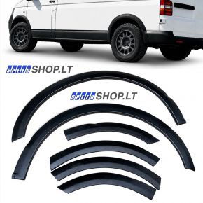 Volkswagen Transporter T5 ratų arkų apdaila apsauga 